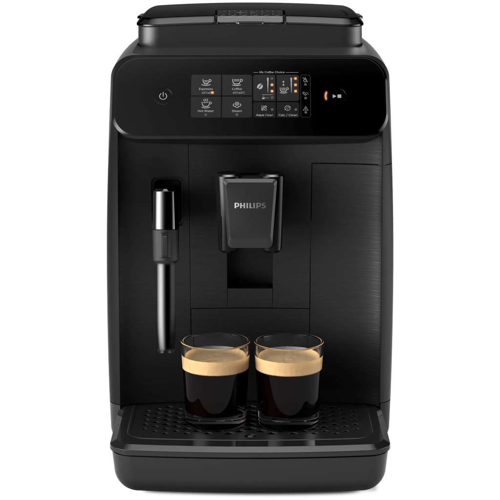 Philips Espressomaschine Panarello 800 | Schwarz | 2 Kaffeegetränke