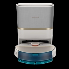 Philips HomeRun Vacuum and Mop Robot 7000 Series Aqua